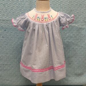 Lil Cactus Blue and Pink Dress